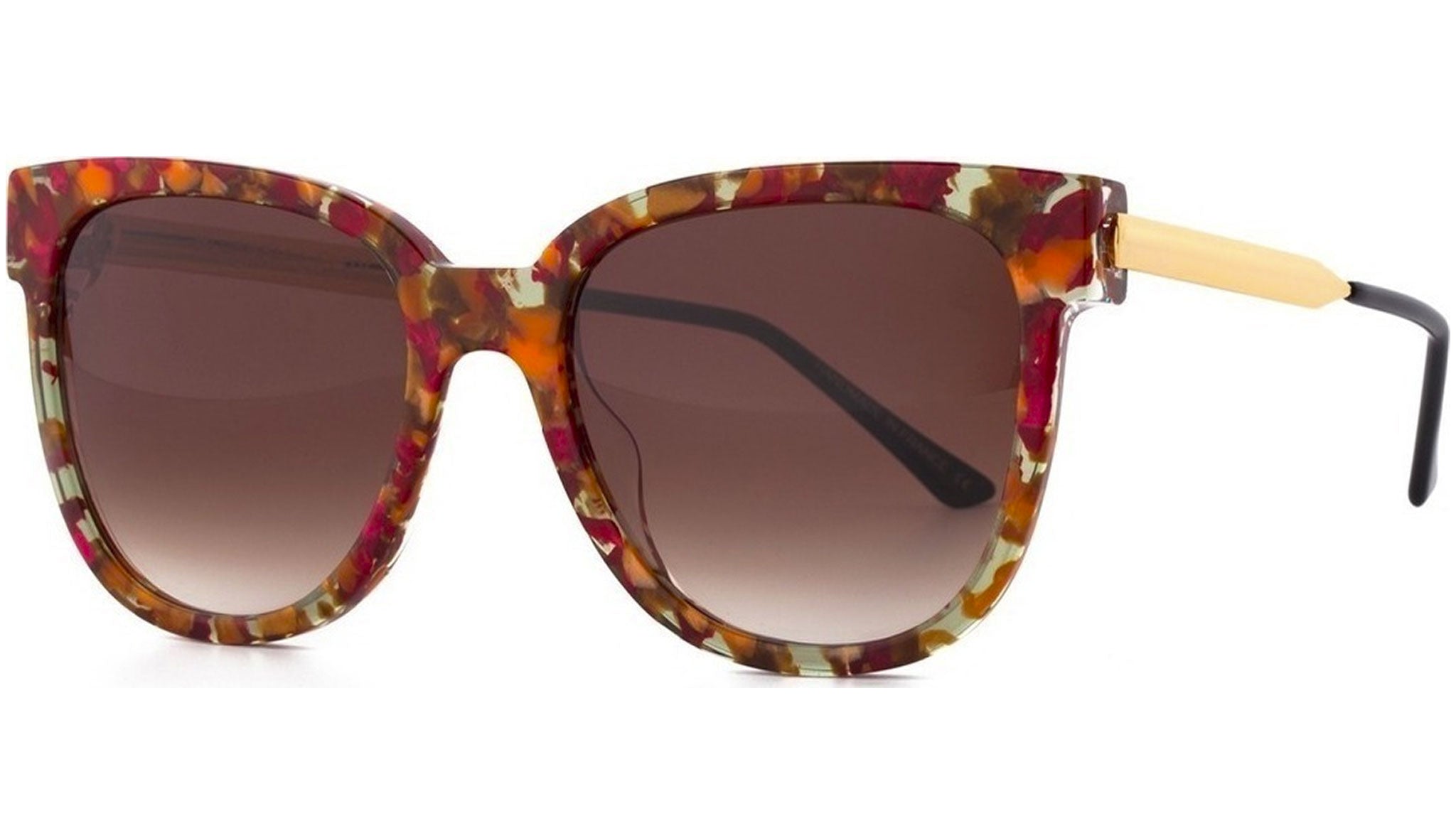 Occhiali THIERRY LASRY Flashy Orange pattern gold