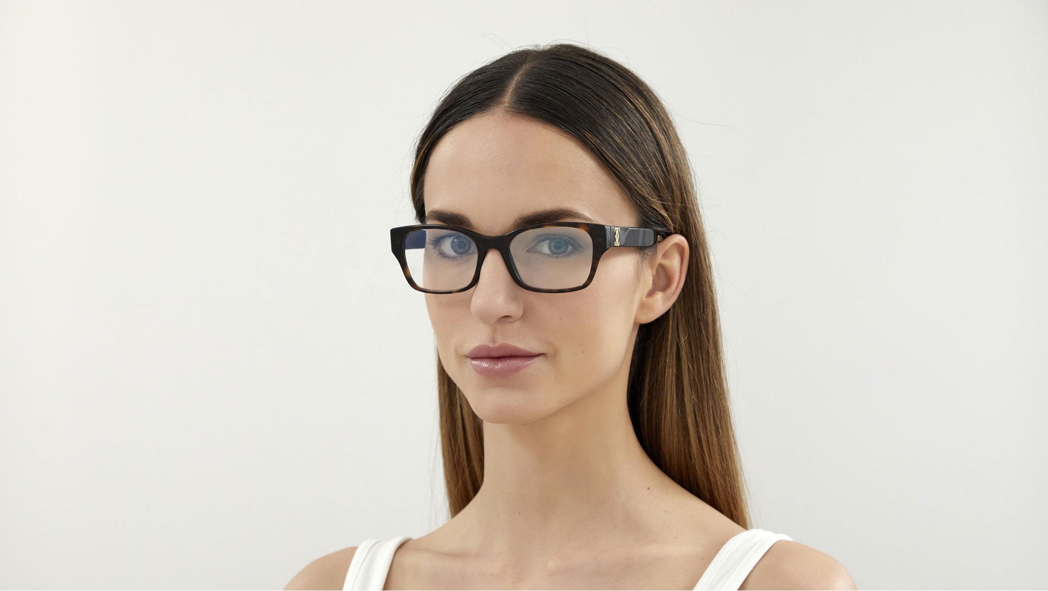 Occhiali da vista CARTIER CT0316O Dark tortoiseshell effect
