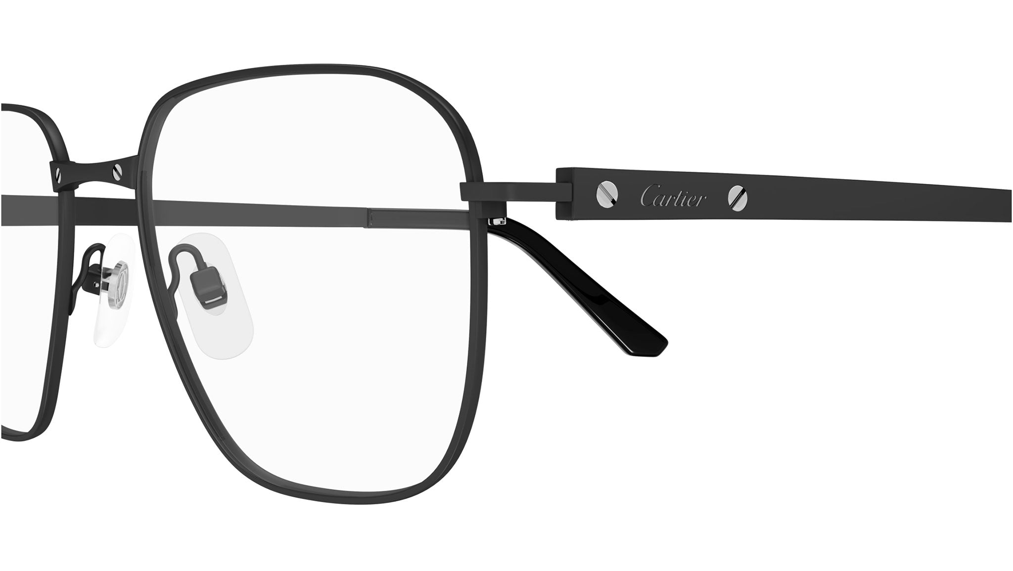 Occhiali da vista CARTIER CT0553O Matte black pvd finish