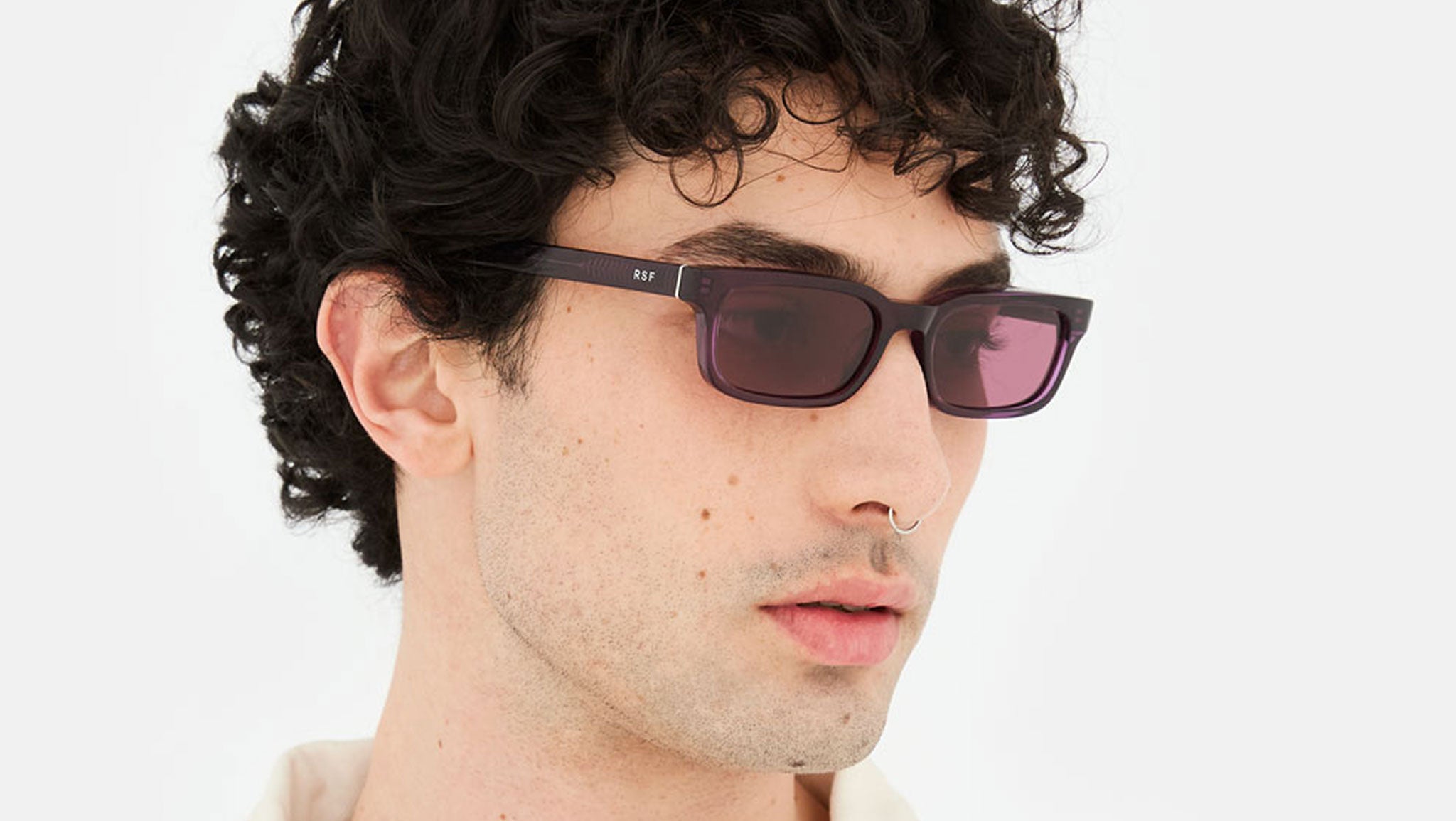 Occhiali da sole RETROSUPERFUTURE Gesto Purple