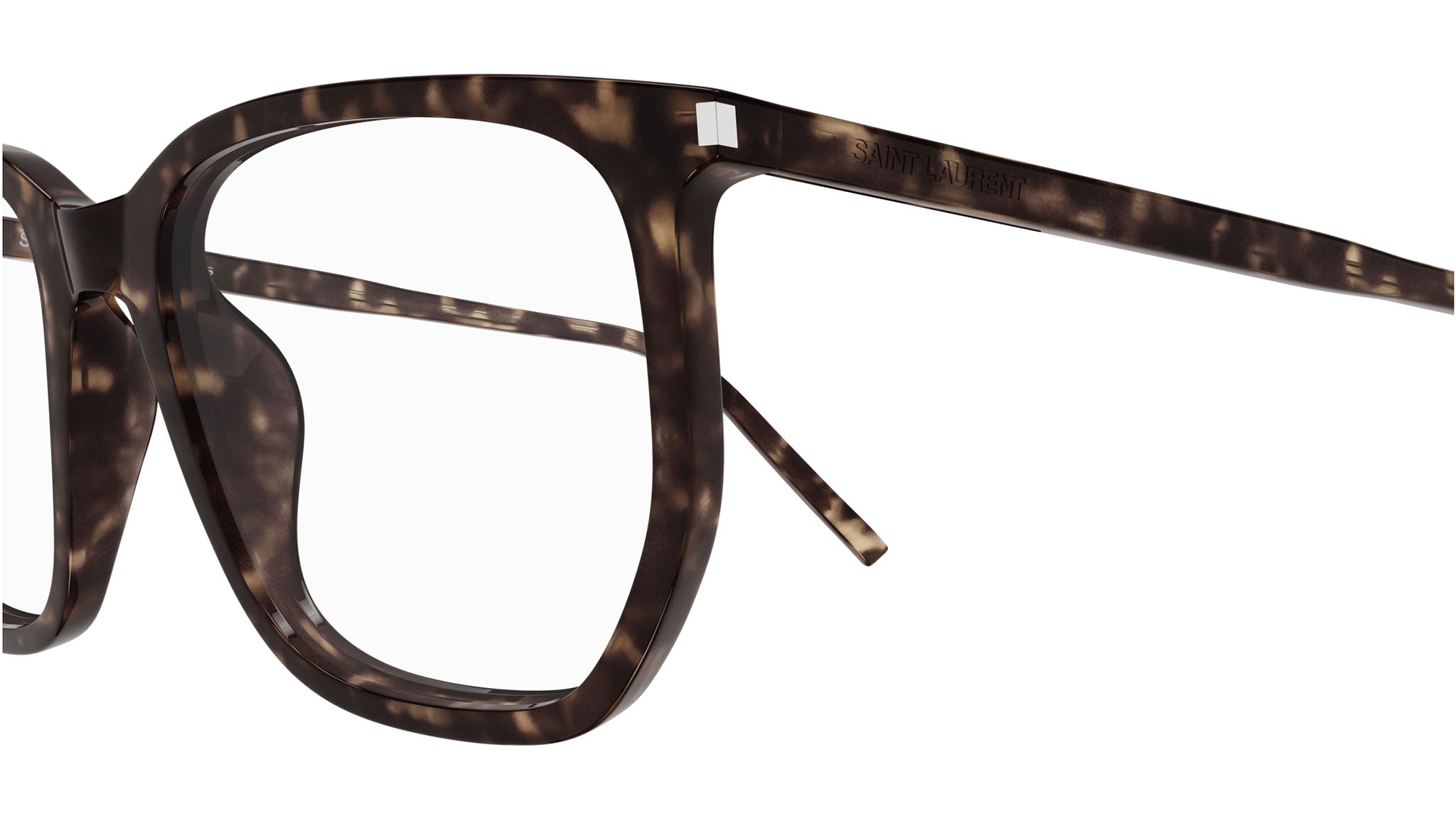 Occhiali da vista SAINT LAURENT SL802 Shiny dark havana