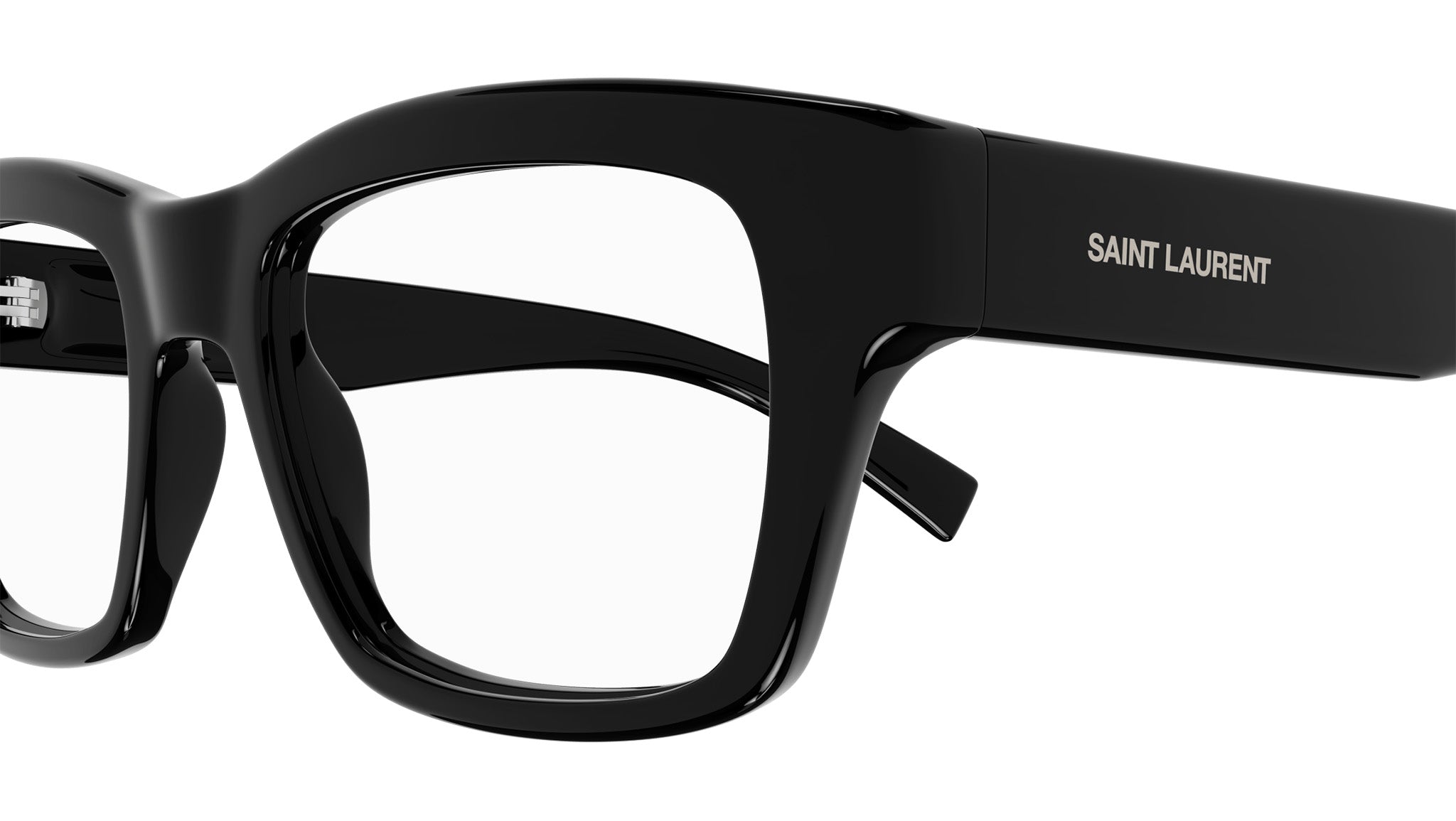 Occhiali da vista SAINT LAURENT SL616 Shiny solid black