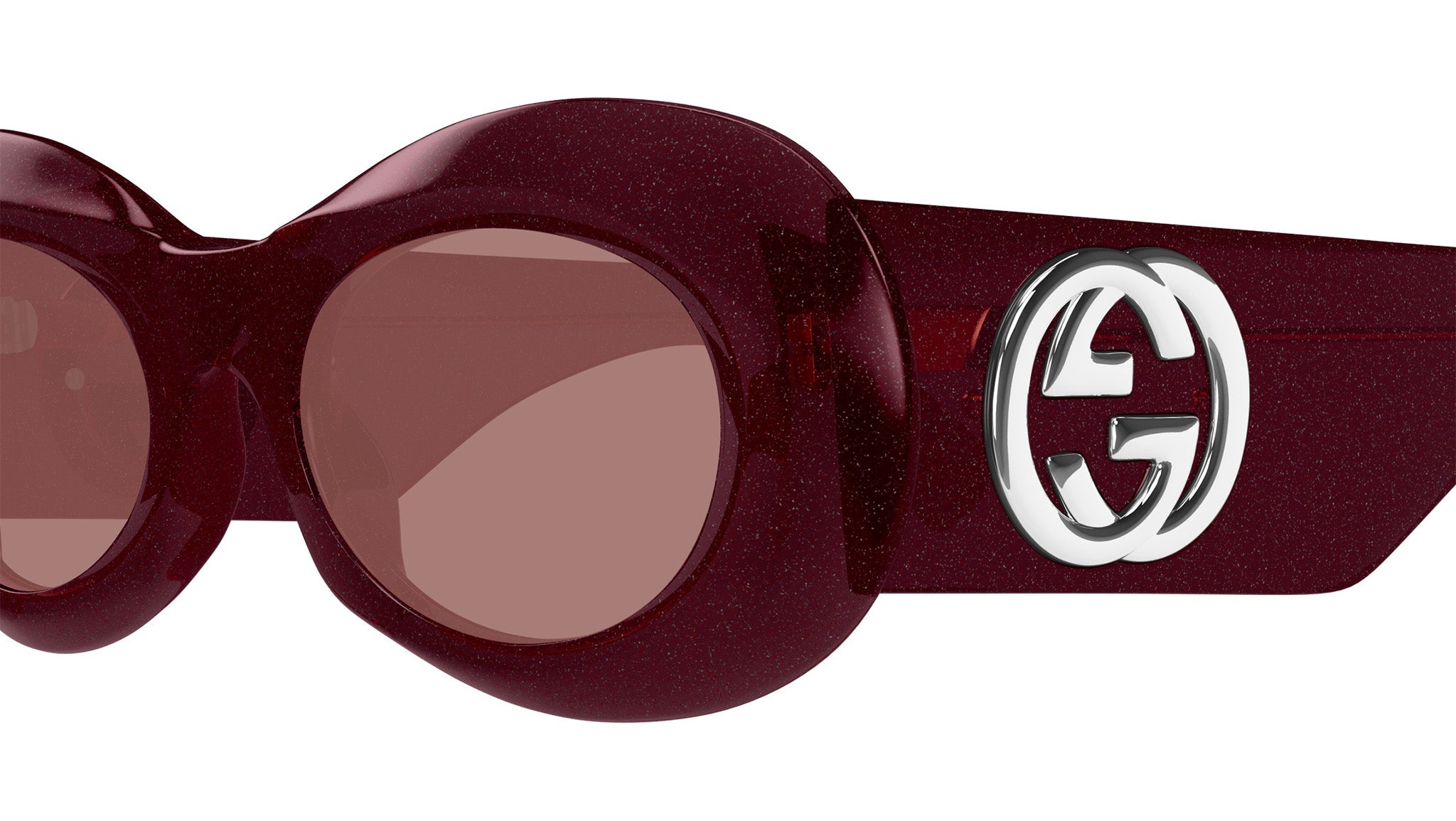 Occhiali da sole GUCCI GG1696S Shiny violet cosmic glitter