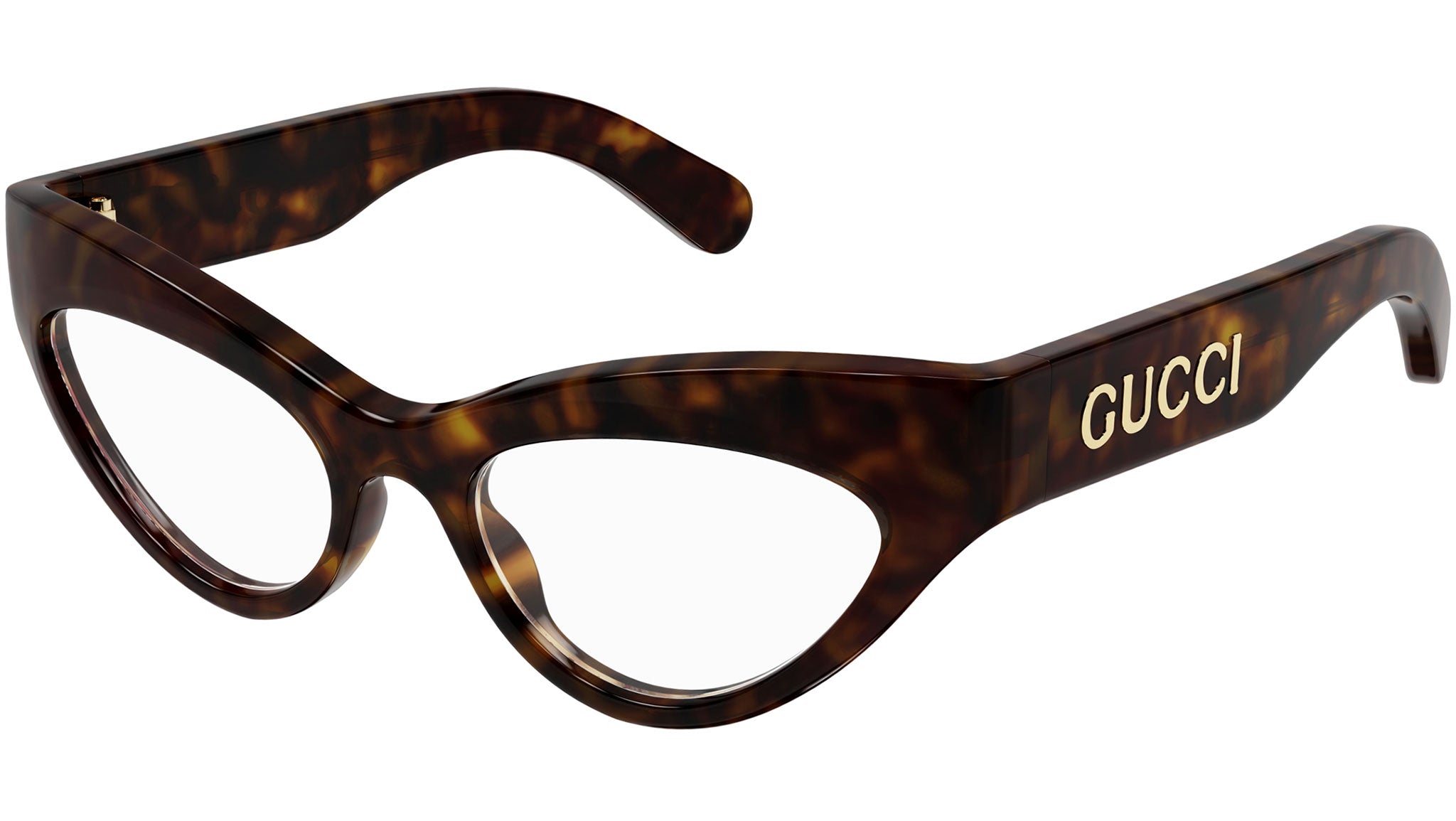 Occhiali da vista GUCCI GG1295O Shiny dark havana