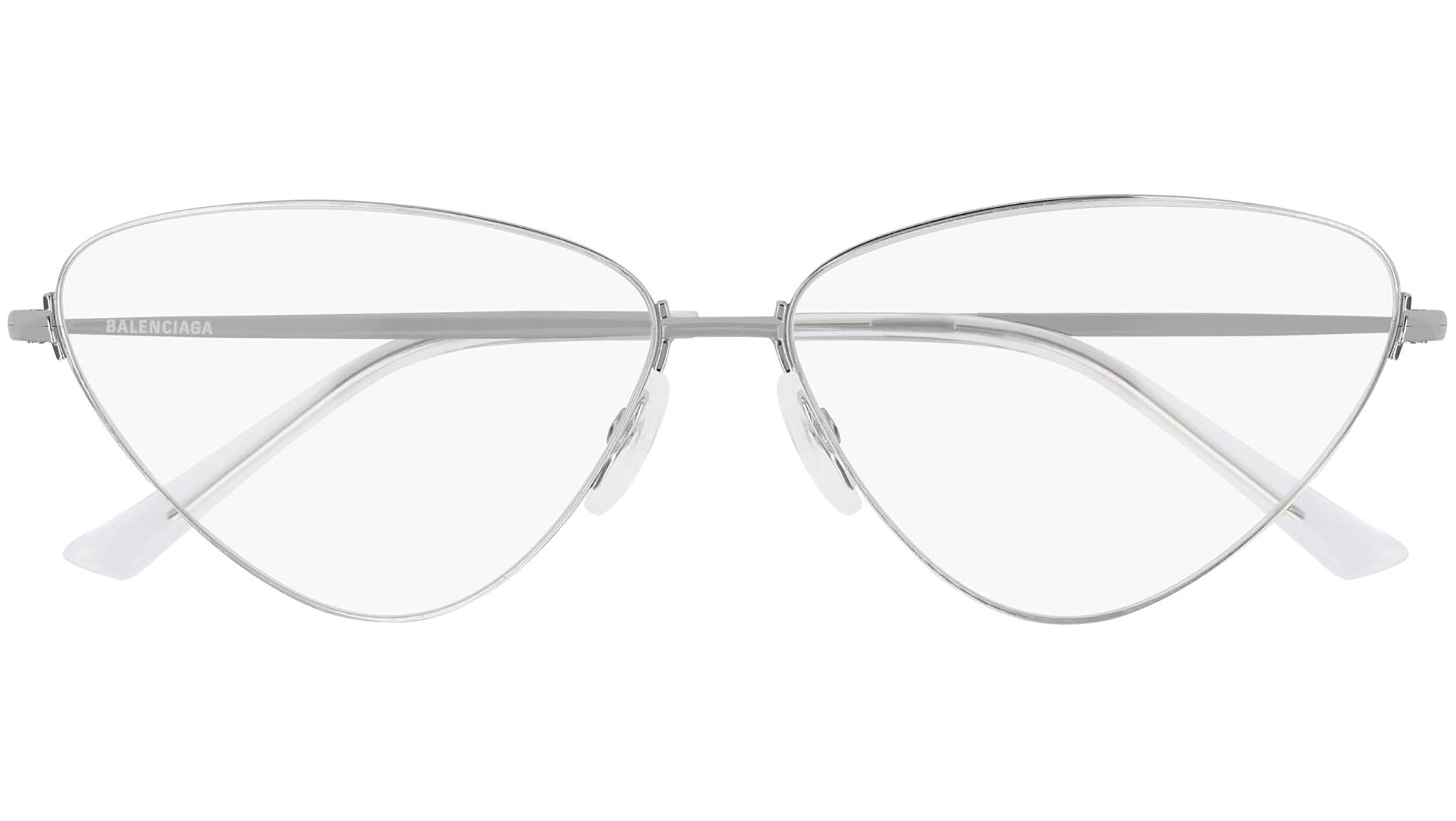 Occhiali da vista BALENCIAGA BB0015O Shiny silver