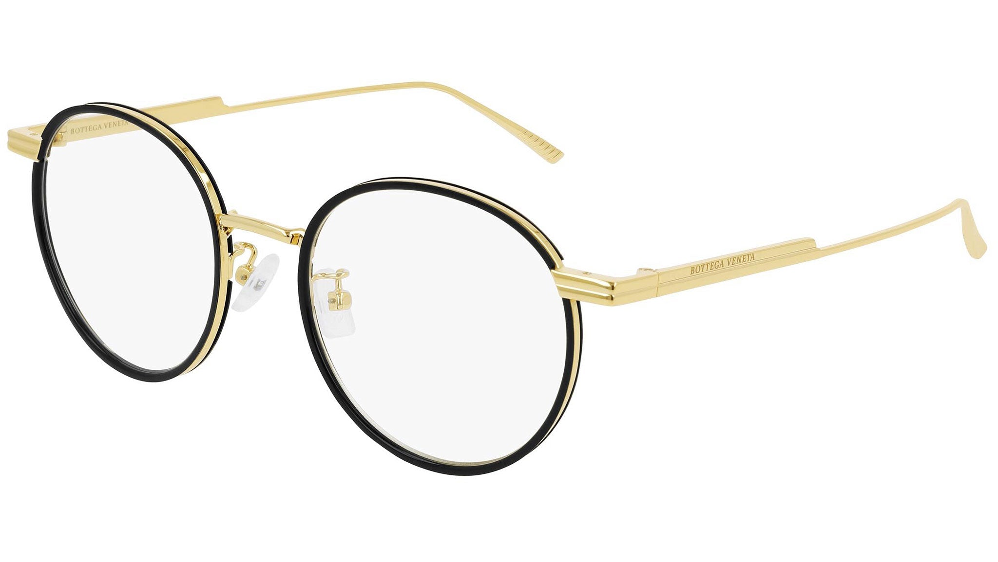 Occhiali da vista BOTTEGA VENETA BV1017O Shiny gold shiny black