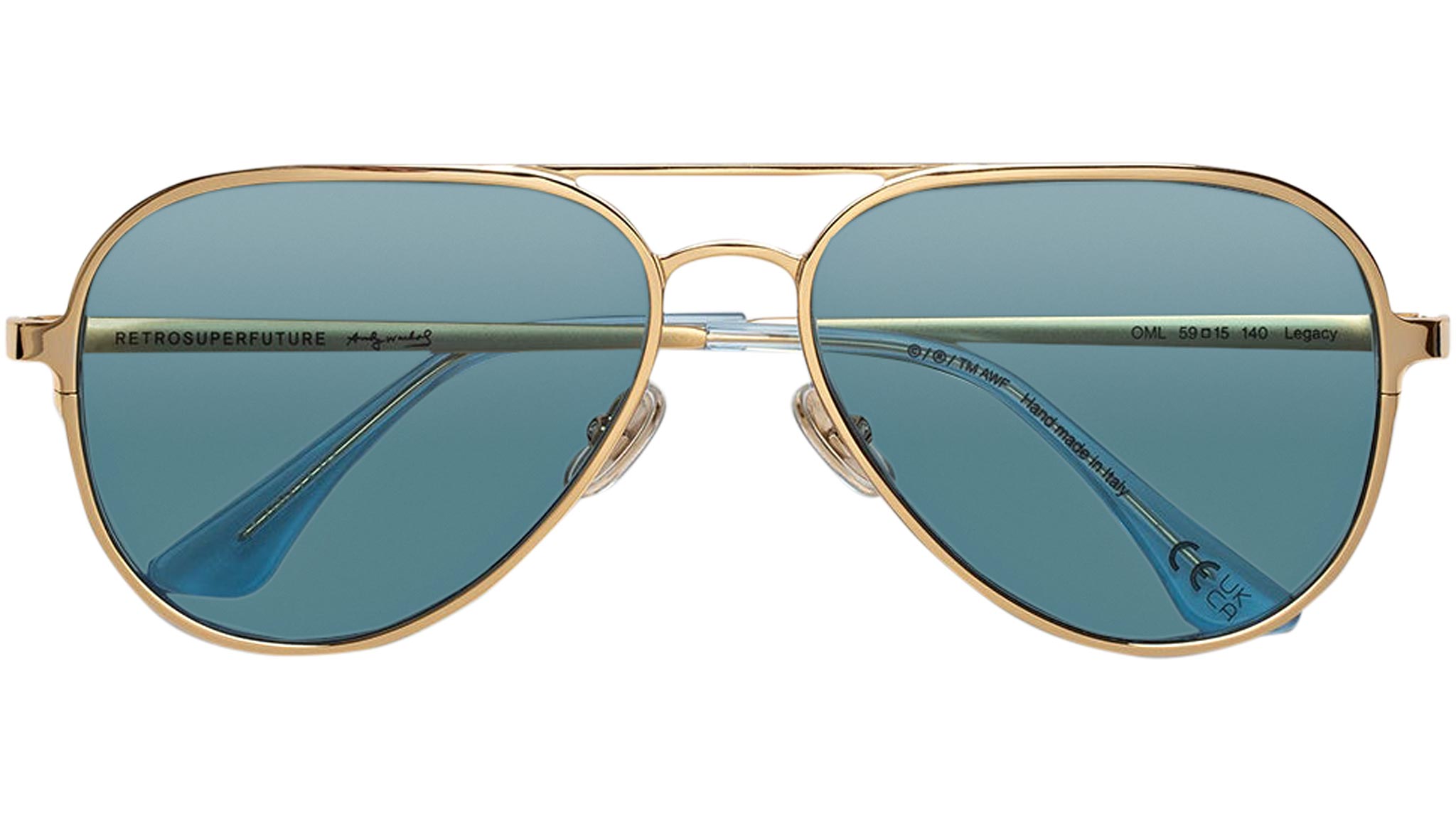 Occhiali RETROSUPERFUTURE Legacy Gold