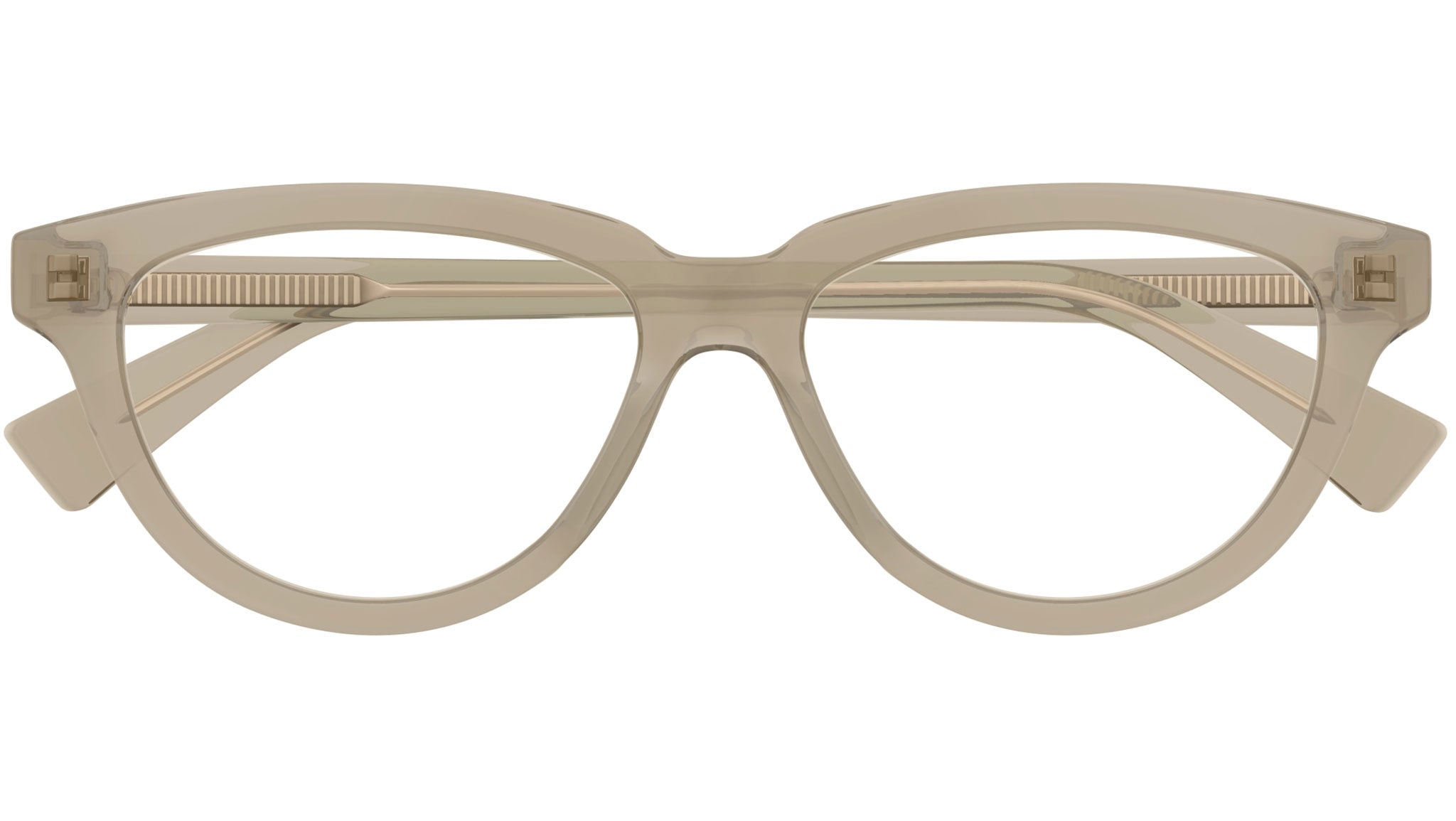 Occhiali da vista BOTTEGA VENETA BV1366O Shiny transparent brown