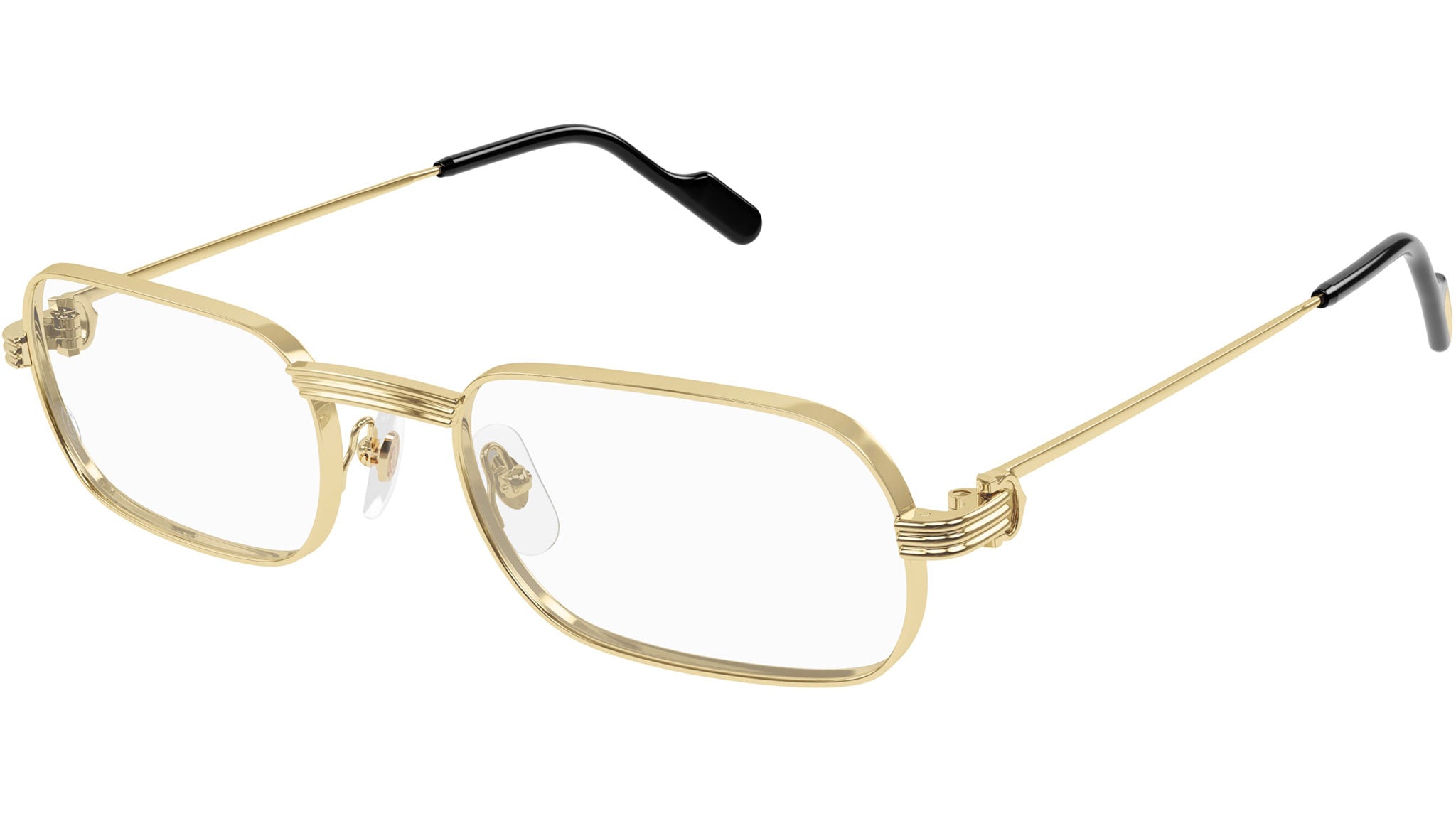 Occhiali da vista CARTIER CT0556O Smooth golden finish