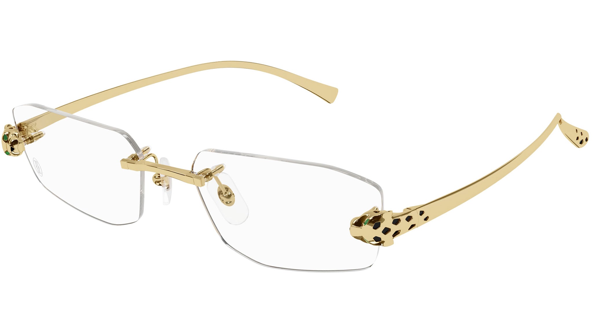 Occhiali da vista CARTIER CT0494O Smooth golden finish