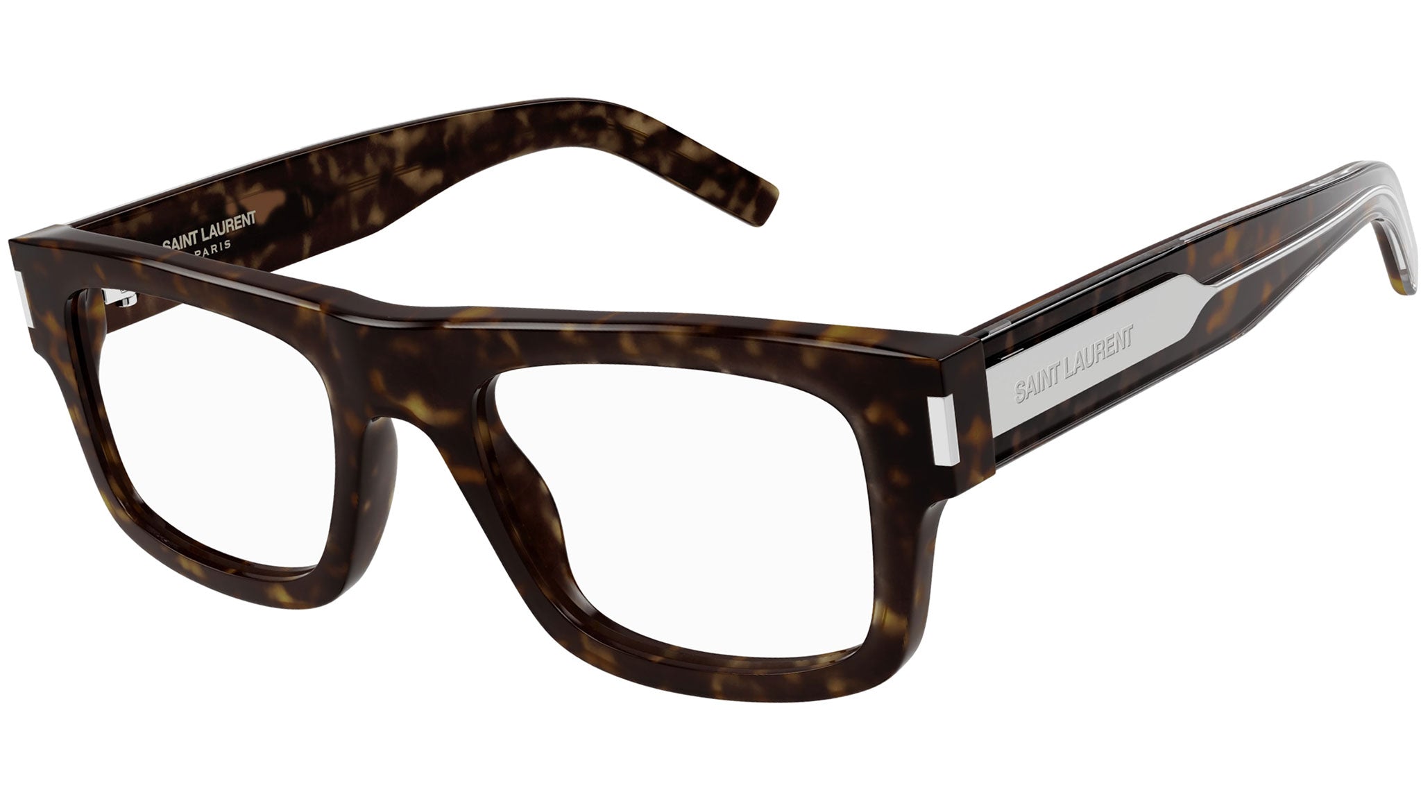 Occhiali da vista SAINT LAURENT SL574 Shiny dark havana