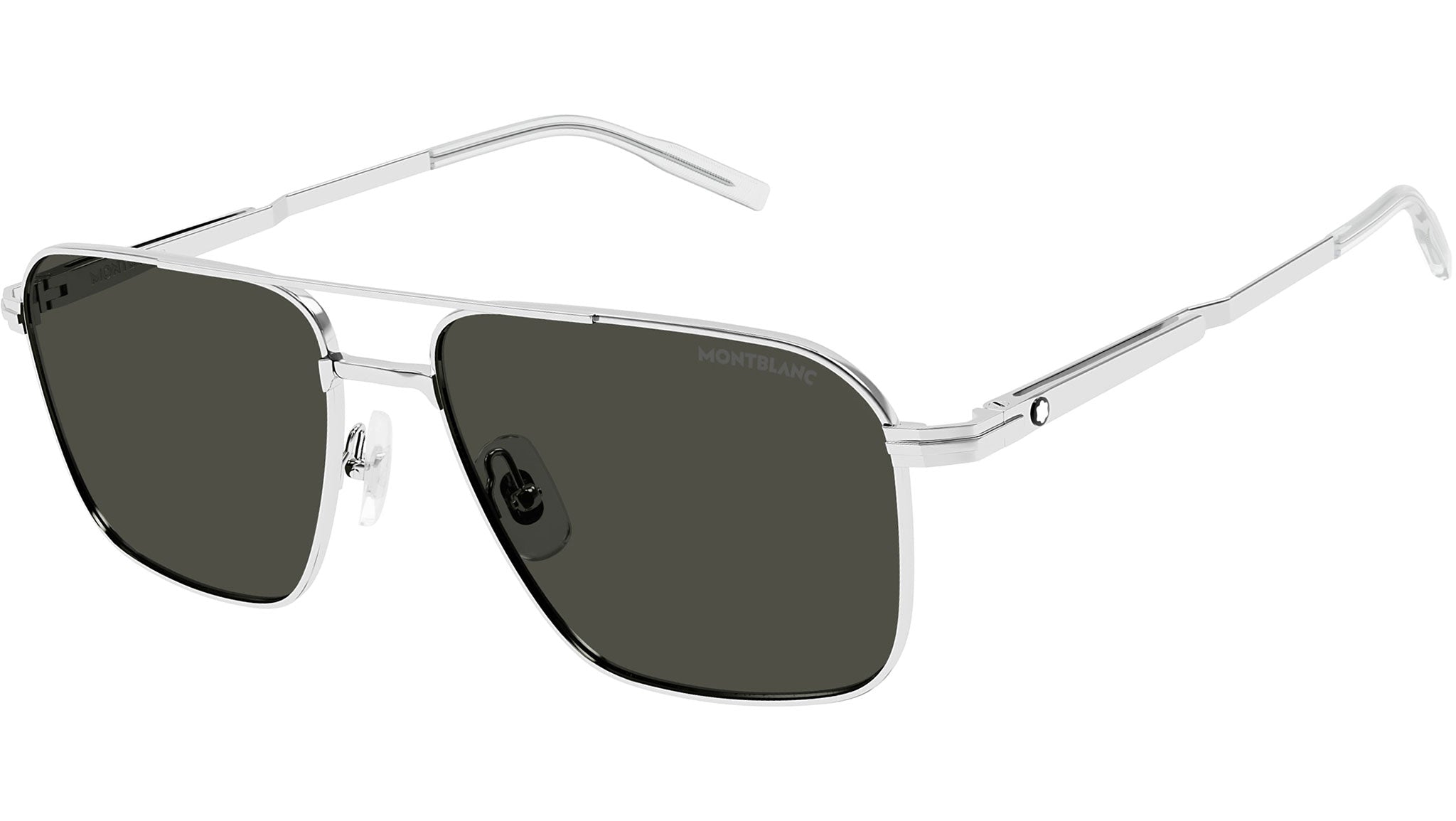 Occhiali da sole MONTBLANC MB0278S Shiny silver