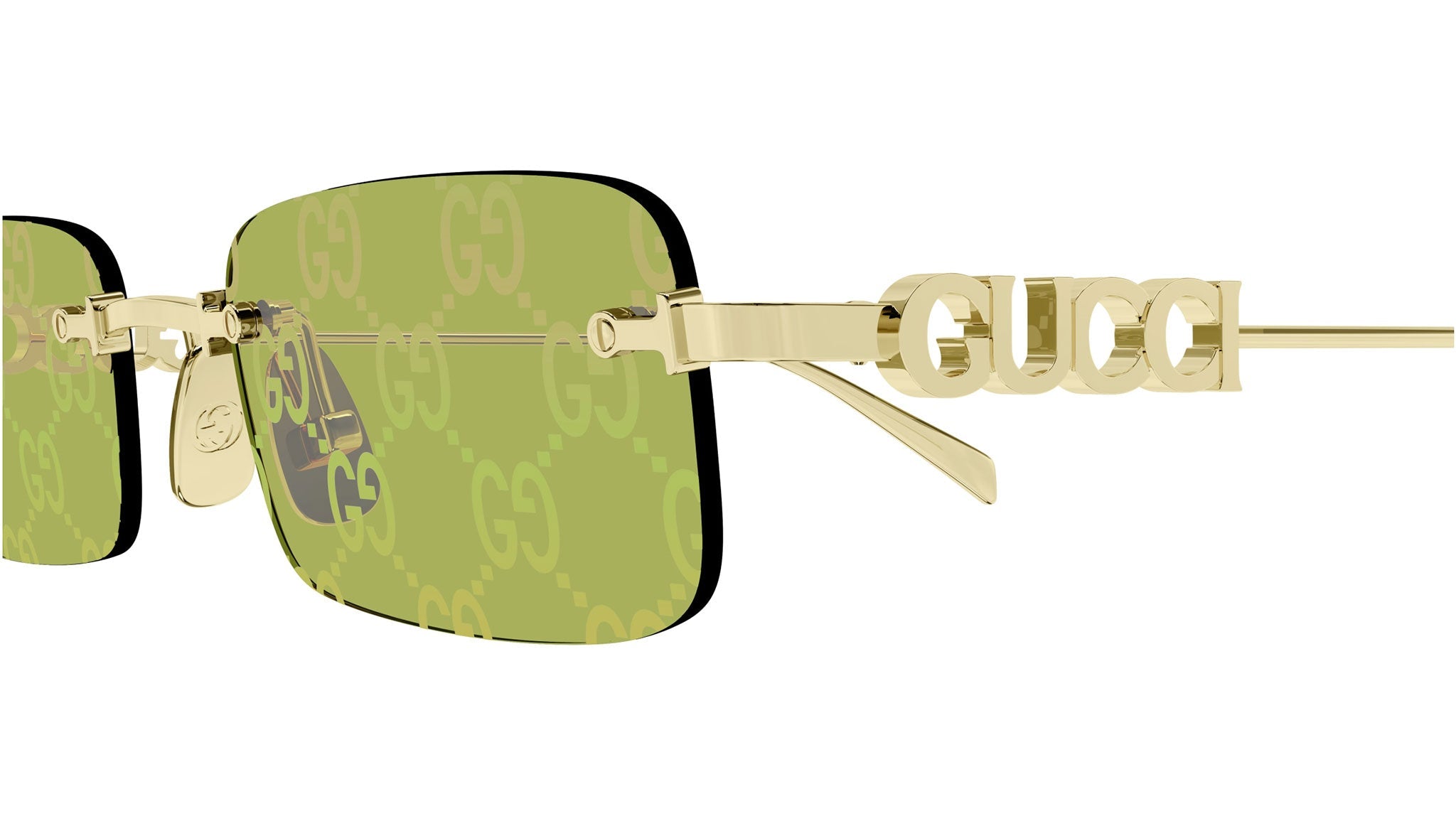 Occhiali da sole GUCCI GG1808S Shiny yellow gold