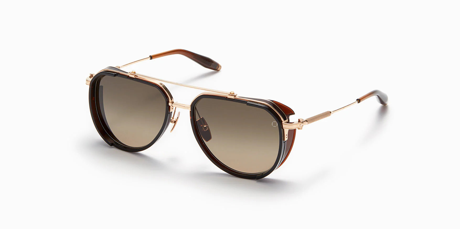 Occhiali da sole AKONI ECHO Crystal Brown