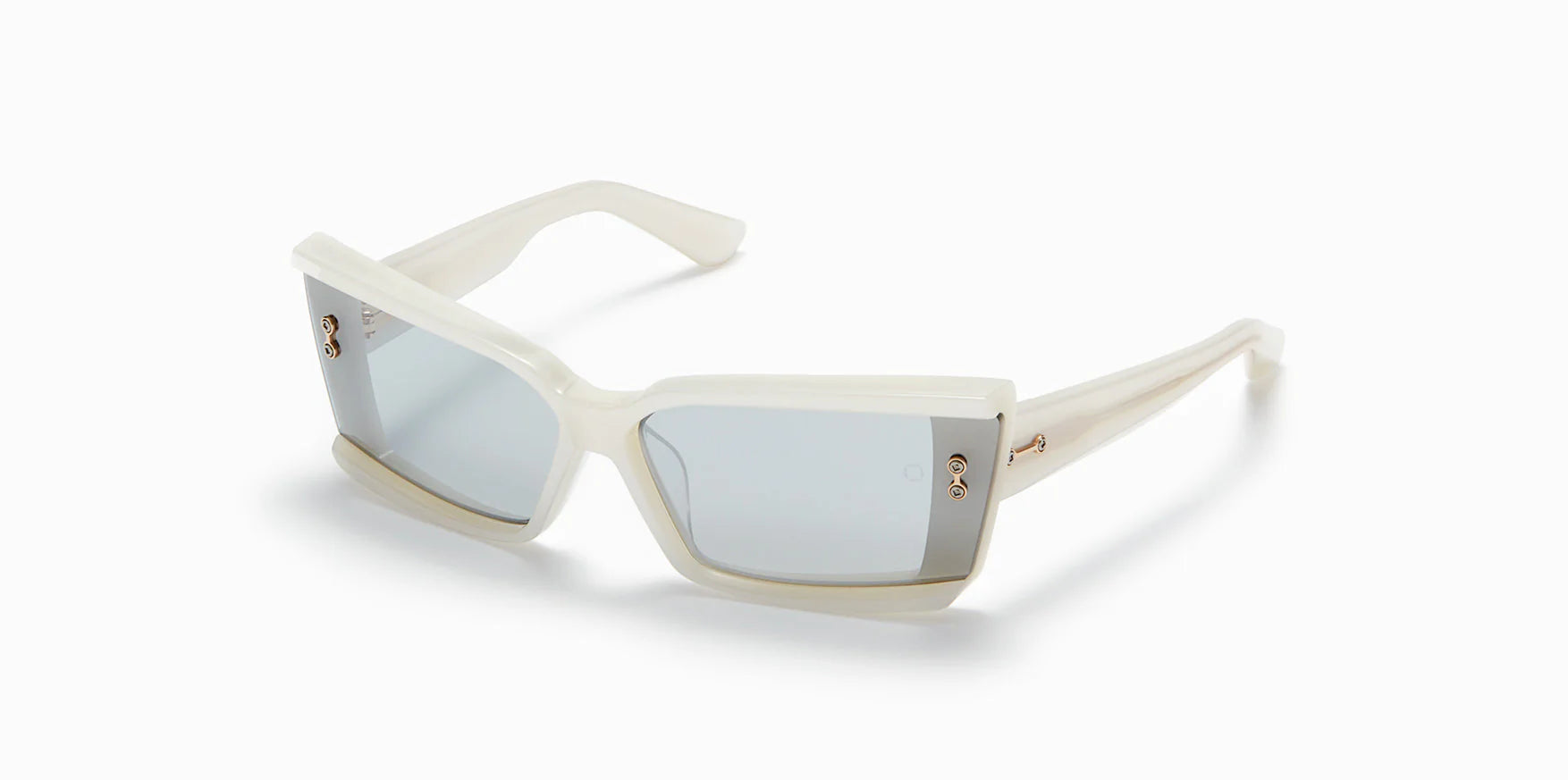 Occhiali da sole AKONI LYNX Cloudy White