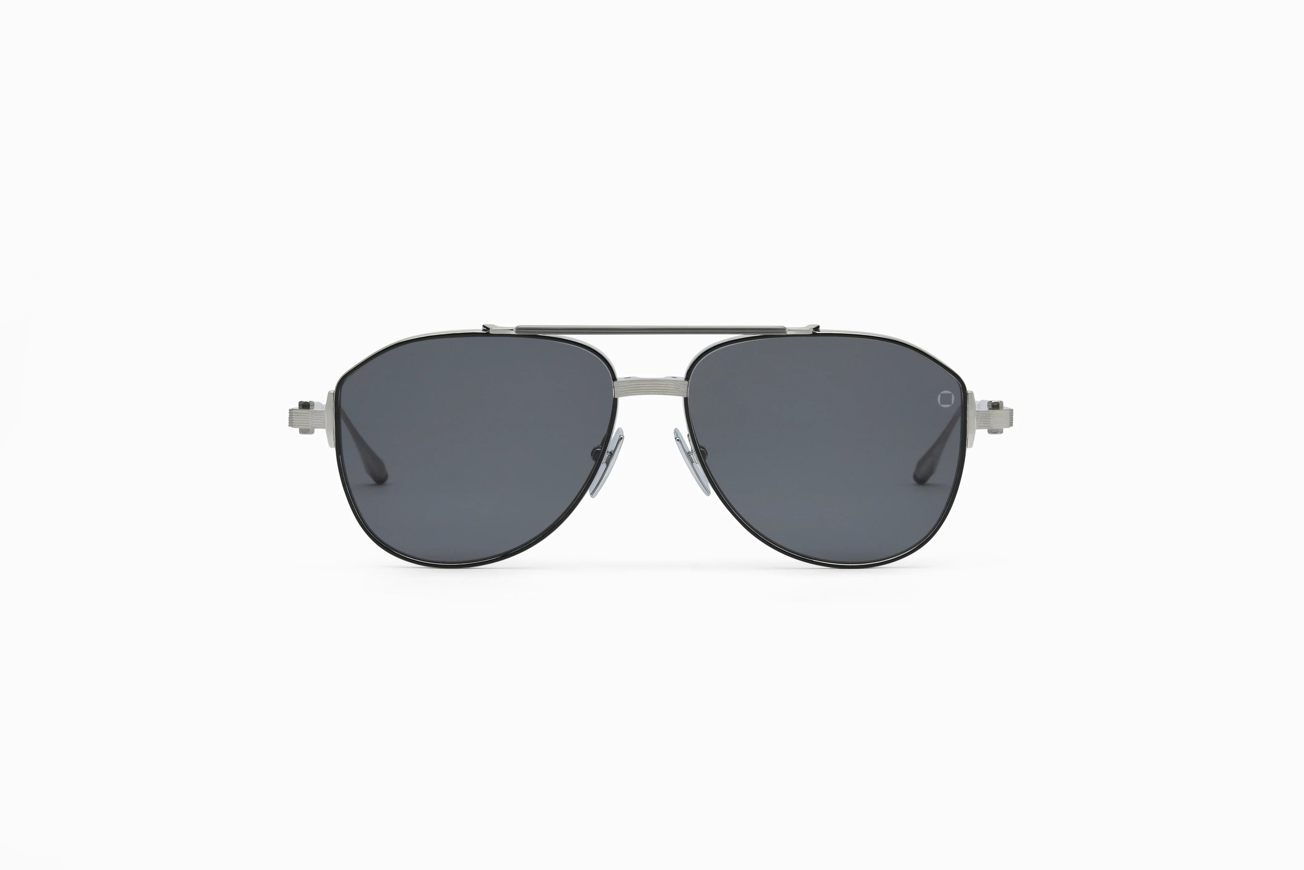 Occhiali da sole AKONI HELIOS BRUSHED SILVER