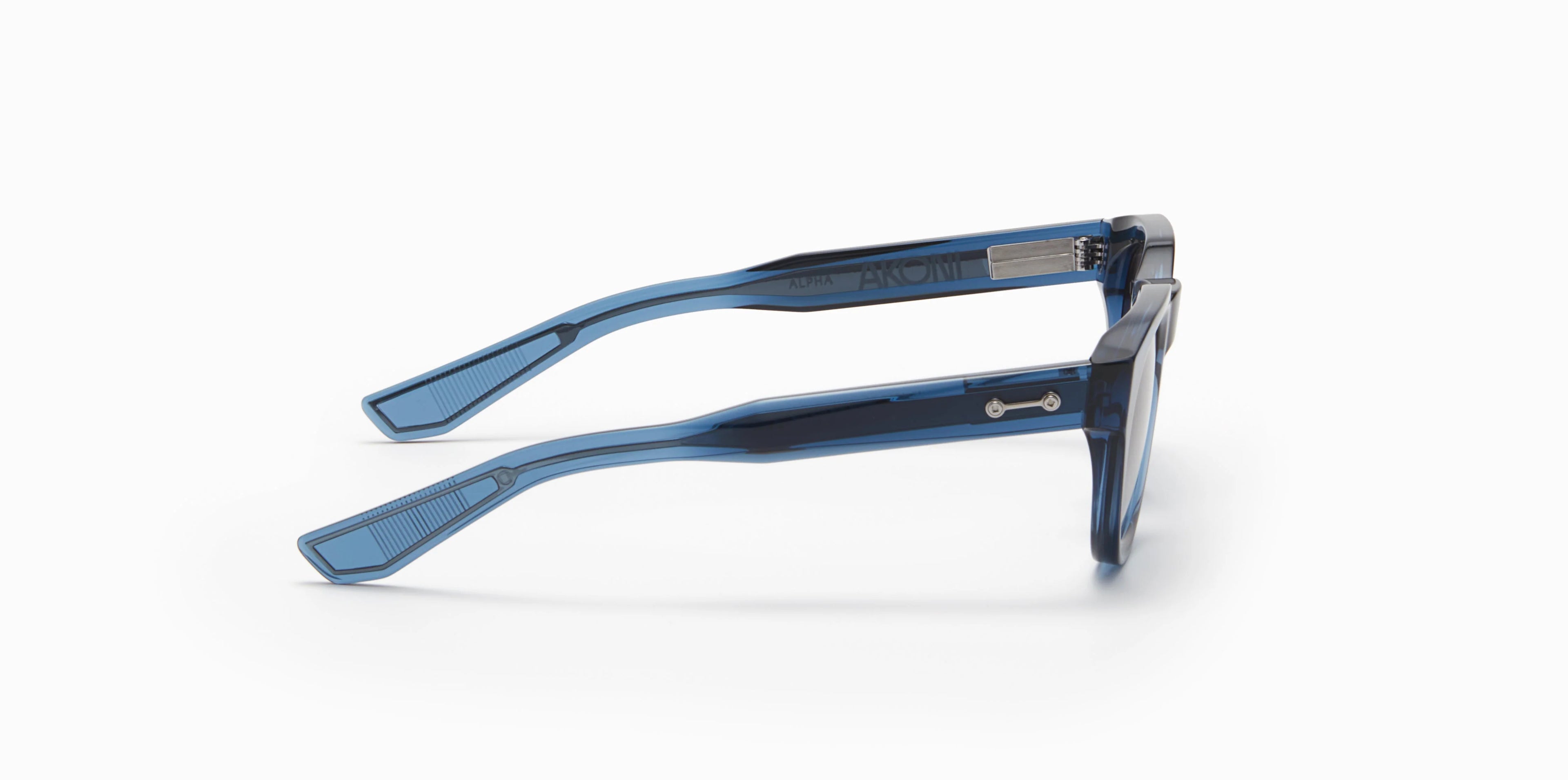 Occhiali da sole AKONI ALPHA Crystal Blue