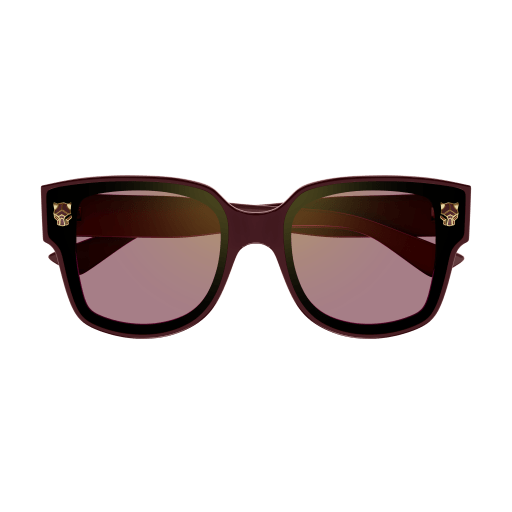 Occhiali da sole CARTIER CT0357S BURGUNDY