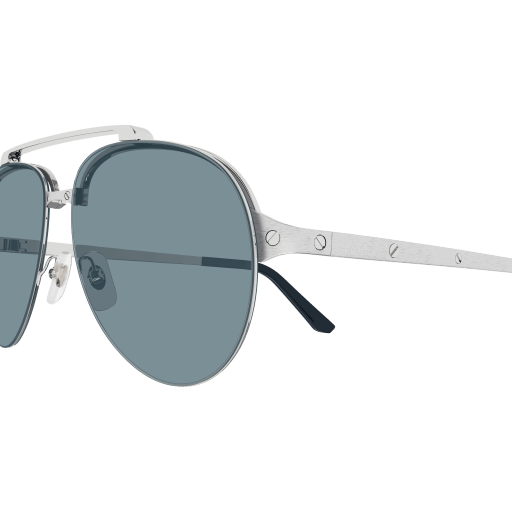 Occhiali da sole CARTIER CT0354S ARGENTO