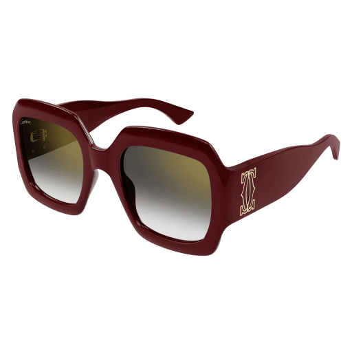 Occhiali da sole CARTIER CT0434S BURGUNDY