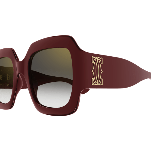 Occhiali da sole CARTIER CT0434S BURGUNDY