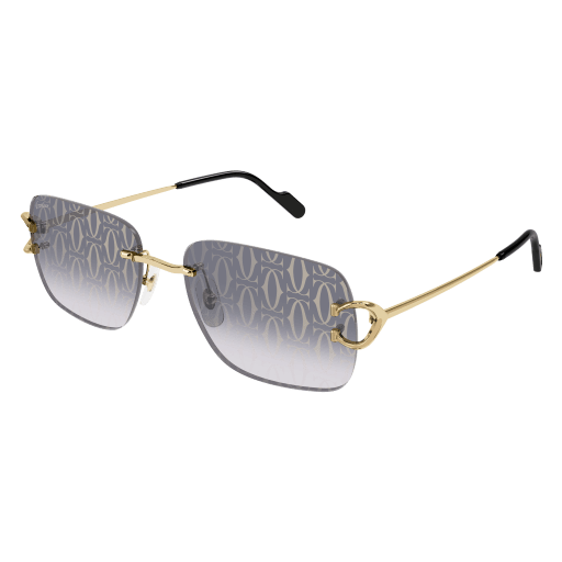 Occhiali da sole CARTIER CT0330S oro a