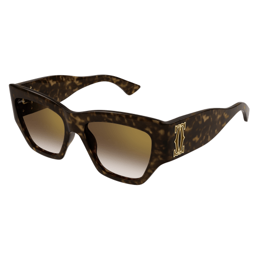 Occhiali da sole CARTIER CT0435S HAVANA