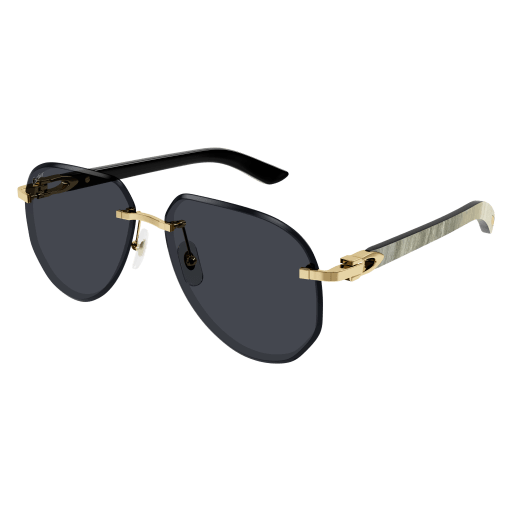 Occhiali da sole CARTIER CT0440S ORO 2