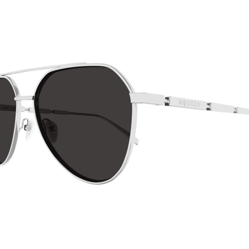 Occhiali da sole ALEXANDER MCQUEEN AM0478S ARGENTO