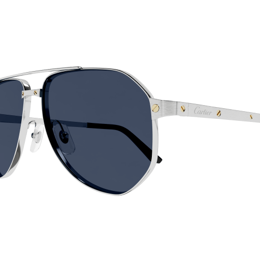 Occhiali da sole CARTIER CT0461S ARGENTO