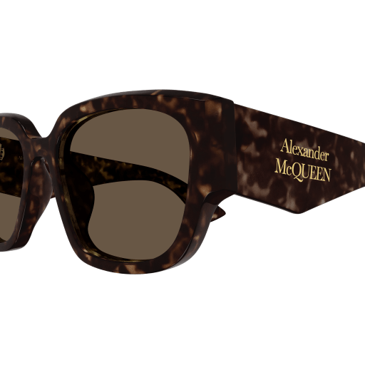 Occhiali da sole ALEXANDER MCQUEEN AM0468S HAVANA