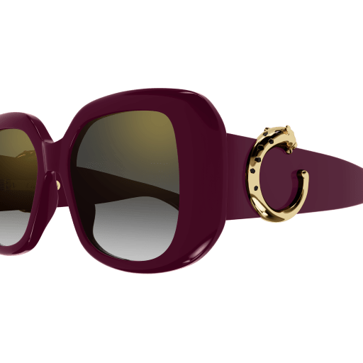 Occhiali da sole CARTIER CT0471S BURGUNDY