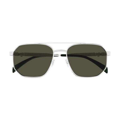 Occhiali da sole ALEXANDER MCQUEEN AM0458S ARGENTO