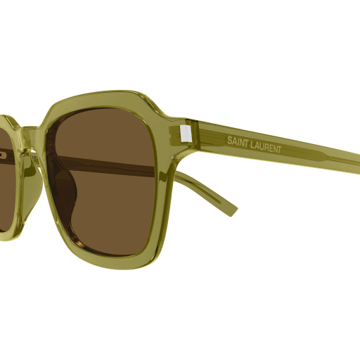 Occhiali da sole SAINT LAURENT SL 715 SLIM VERDE