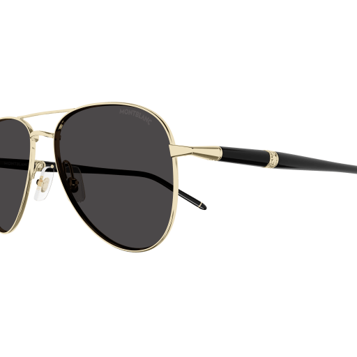 Occhiali da sole MONTBLANC MB0345S ORO 2