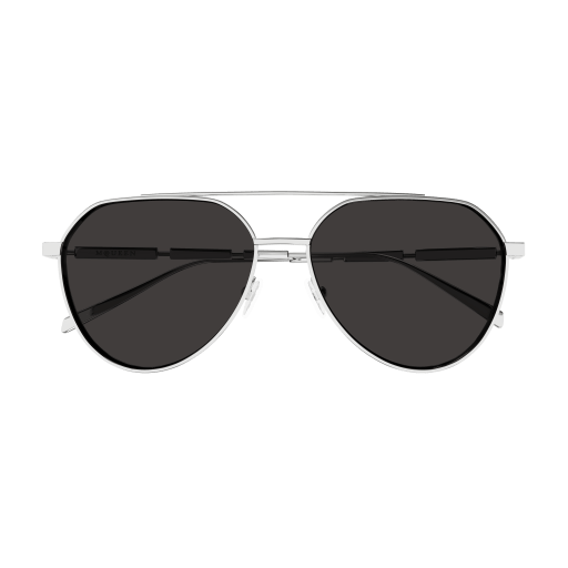 Occhiali da sole ALEXANDER MCQUEEN AM0478S ARGENTO