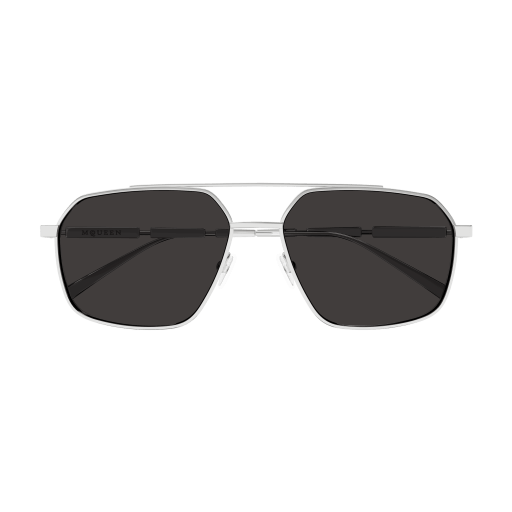 Occhiali da sole ALEXANDER MCQUEEN AM0477S ARGENTO