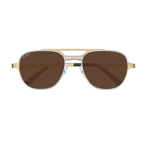 Occhiali da sole CARTIER CT0477S Argento M