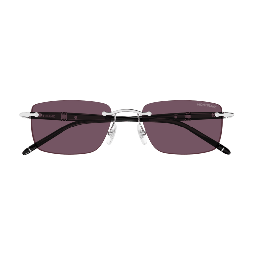 Occhiali da sole MONTBLANC MB0344S ARGENTO