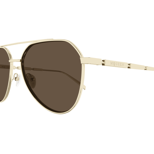 Occhiali da sole ALEXANDER MCQUEEN AM0478S ORO