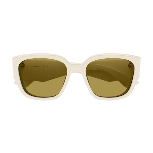 Occhiali da sole ALEXANDER MCQUEEN AM0468S AVORIO