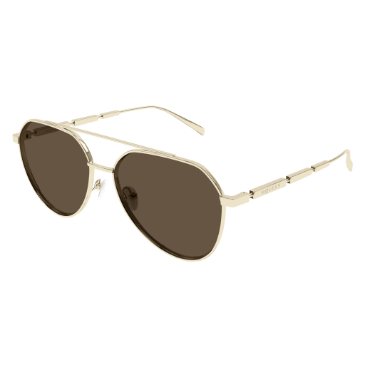 Occhiali da sole ALEXANDER MCQUEEN AM0478S ORO