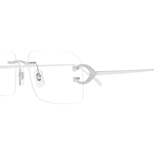Occhiali da vista CARTIER CT0489S ARGENTO