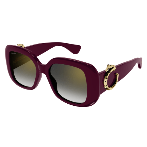 Occhiali da sole CARTIER CT0471S BURGUNDY