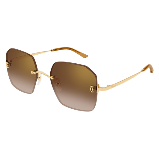 Occhiali da sole CARTIER CT0591S ORO2
