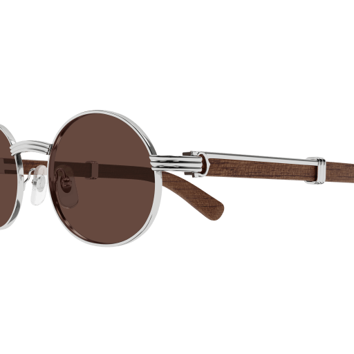 Occhiali da sole CARTIER CT0464S ARGENTO1