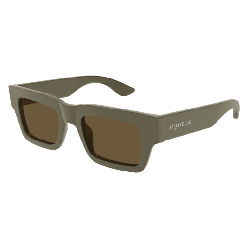 Occhiali da sole ALEXANDER MCQUEEN AM0508S MARRONE