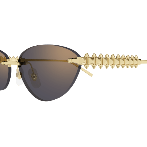 Occhiali da sole CARTIER CT0543S oro a