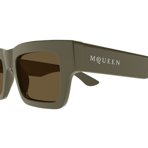 Occhiali da sole ALEXANDER MCQUEEN AM0508S MARRONE