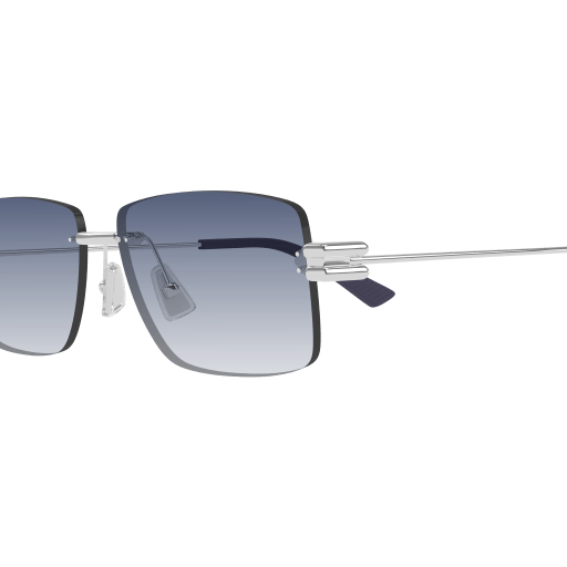 Occhiali da sole BOTTEGA VENETA BV1126S Argento M